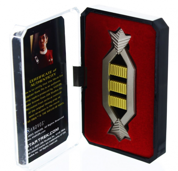 Star Trek - Captain Rank Pin