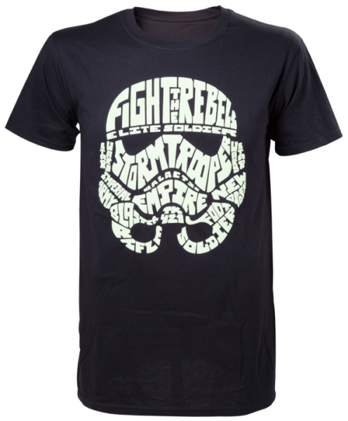 Star Wars - Stormtrooper word play (Glow in the Dark) T-Shirt