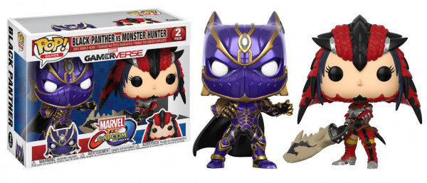 Funko PoP! Games - Black Panther vs Monster Hunter