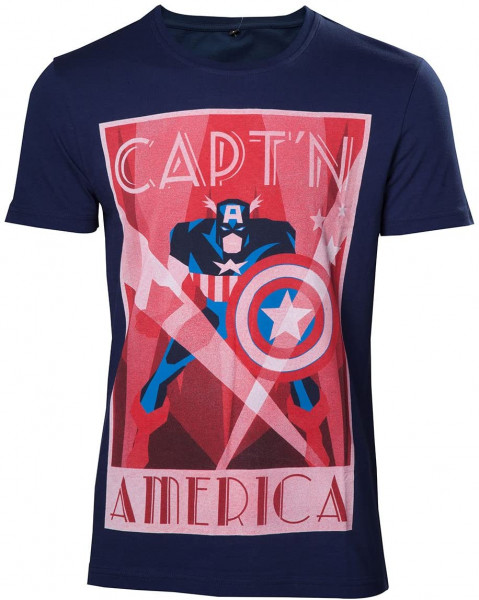Marvel - Captain America - Capt&#039;n T-Shirt
