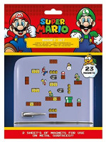 Nintendo - Super Mario - Magnet Set mit 23 Magneten