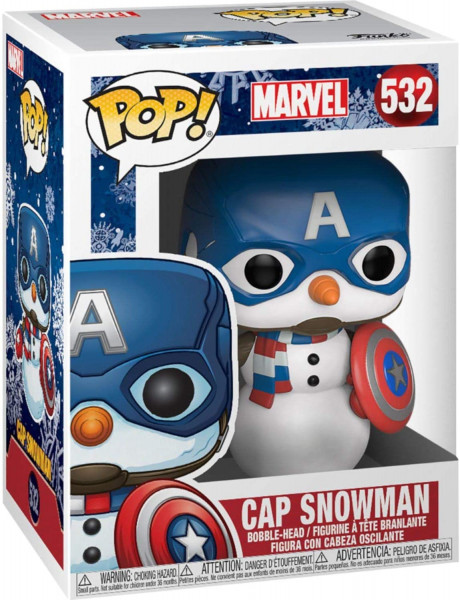 Funko PoP! Marvel: Holiday - Captain America