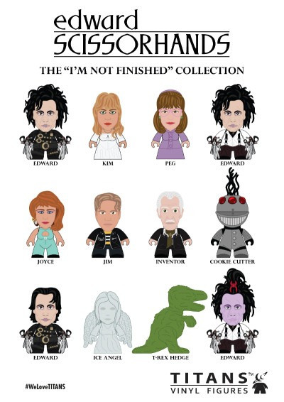 Edward Scissorhands - Titans Vinyl Figures (Blind Box)