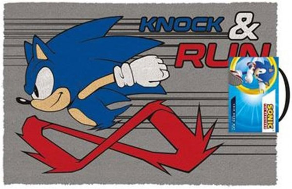 Sonic The Hedgehog - Knock &amp; Run Fußmatte