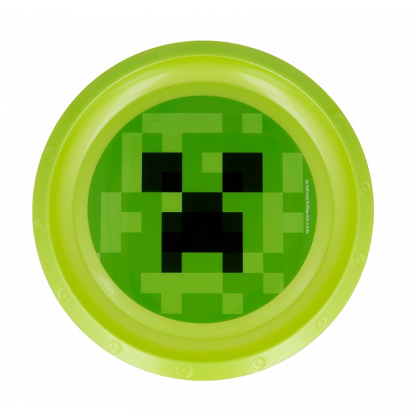 Minecraft - Creeper - Plastikteller