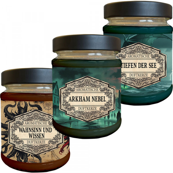 Duftkerzen 3er Horror Collection Bundle