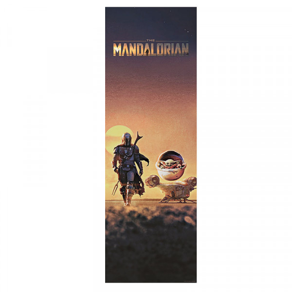 Star Wars - The Mandalorian (The Child Dusk) - Slim Poster (Maße: 30x 90 cm)