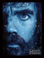 Game of Thrones - Winter is here gerahmtes Bild