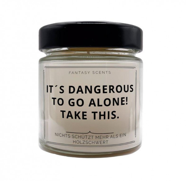 Fantasy-Scents &quot;It&#039;s dangerous to go alone! Take this!&quot; Duftkerze