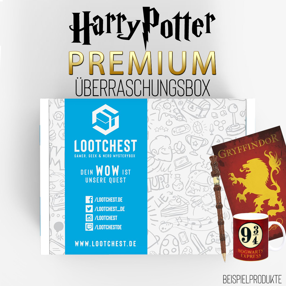 Harry Potter Premium Überraschungsbox, Lootchest Store