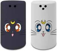 Sailor Moon - Salz und Pfefferstreuer - Luna und Artemis