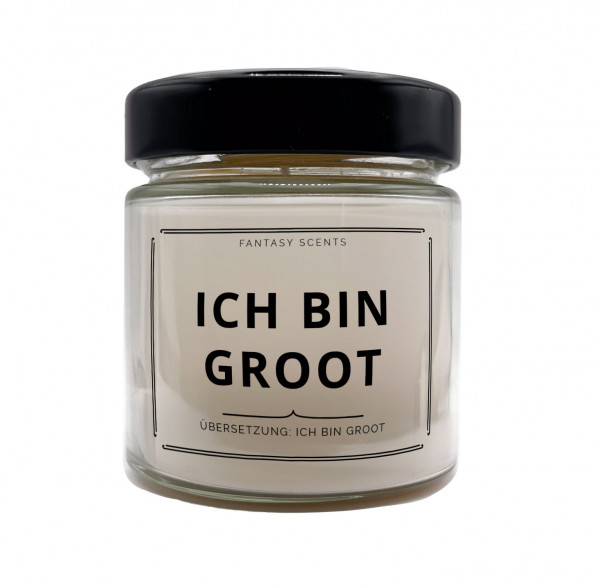 Fantasy-Scents &quot;Ich bin Groot&quot; Duftkerze