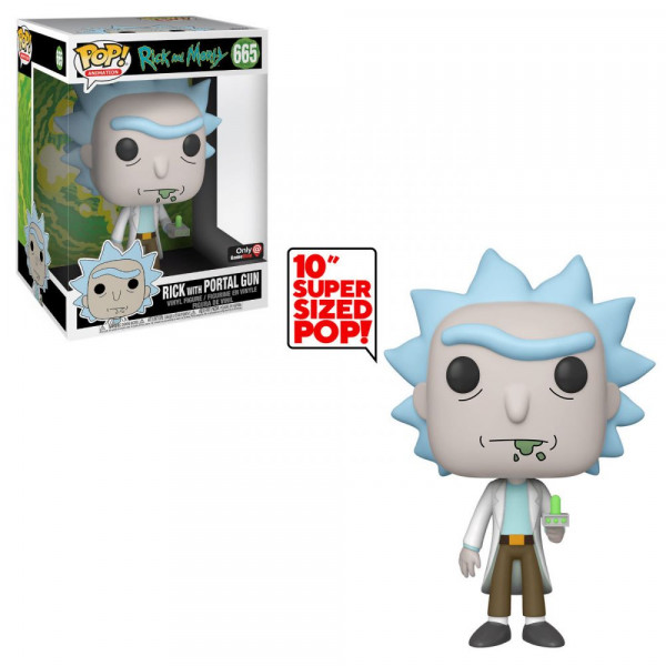 Funko PoP! - Animation - Rick and Morty - Rick with Portal Gun 665