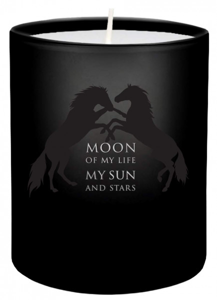 Game of Thrones - Moon of My Life My Sun and Stars Kerze