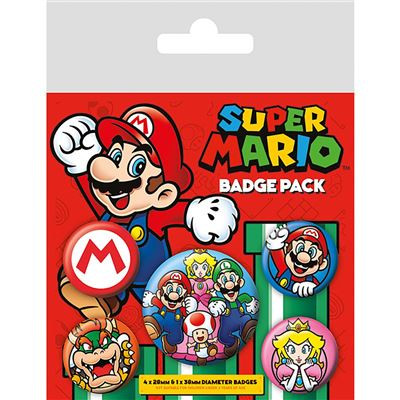 Super Mario - Badge Pack