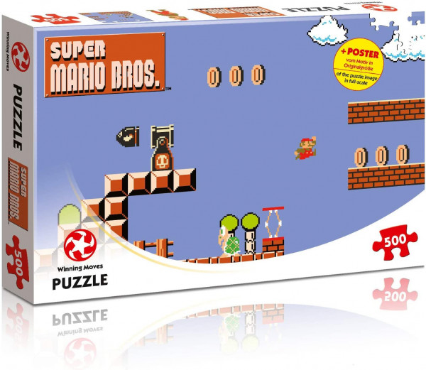 Nintendo - Super Mario Bros. - Higher Jumper Puzzle