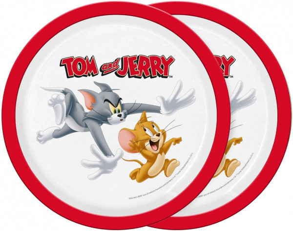 Tom und Jerry - 2er Teller-Set