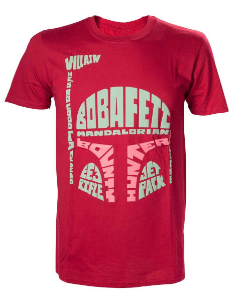 Star Wars - Boba Fett (rot) - T-Shirt