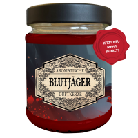 Duftkerze Blutjäger mit Überraschungswürfel