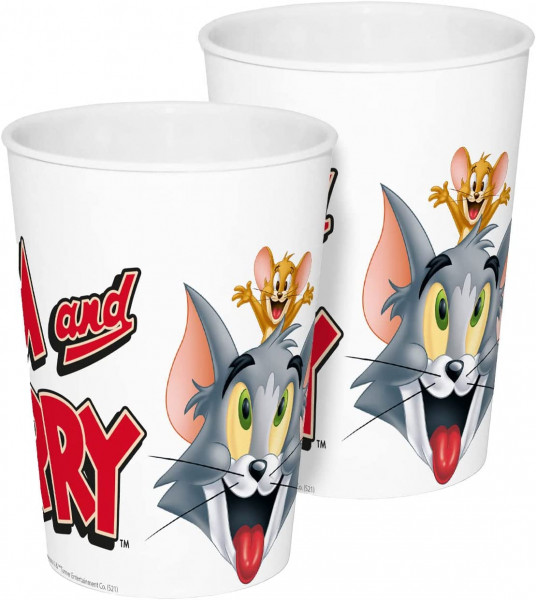 Tom und Jerry - Trinkbecher 2er Set 330 ml