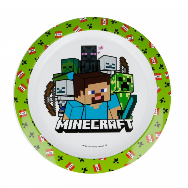 Minecraft - Charaktere - Plastikteller