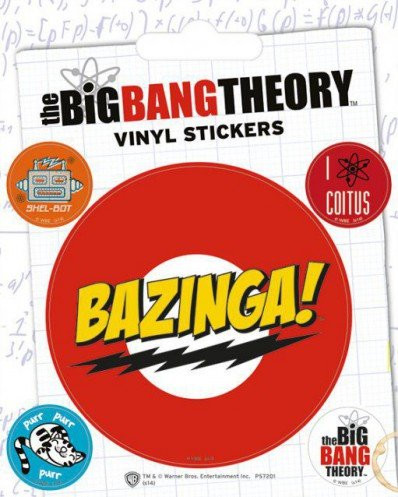 Big Bang Theory - Vinyl Sticker Set
